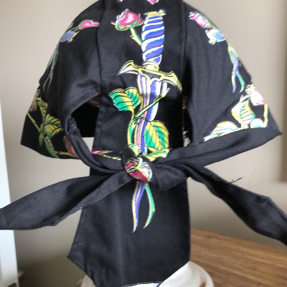 Given as a Gift šFloral Biker Head Wrap - Picture 3 of 6